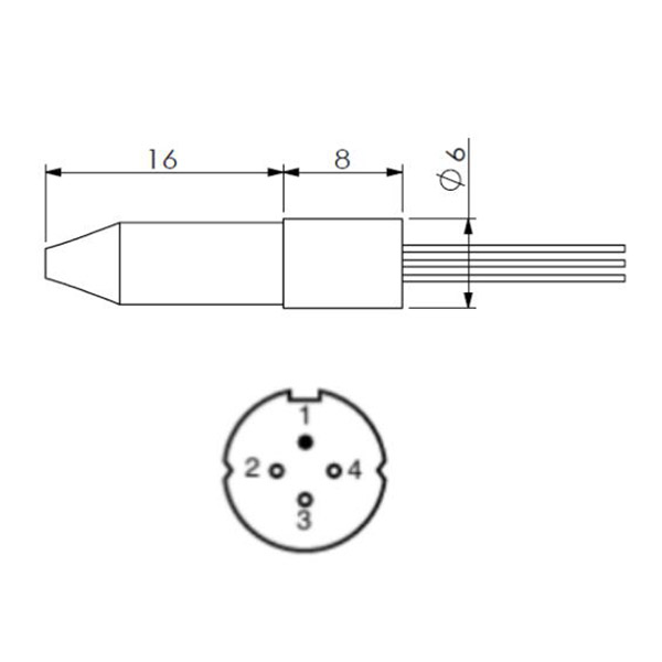 1550nm 4mW 섬유 결합 레이저 Diode Pigtail 레이저 다이오드 모듈 - Click Image to Close